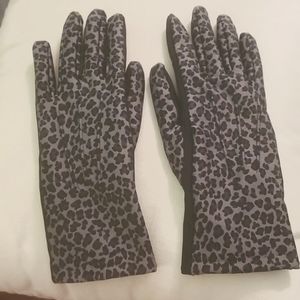 Isotoner animal print gloves!